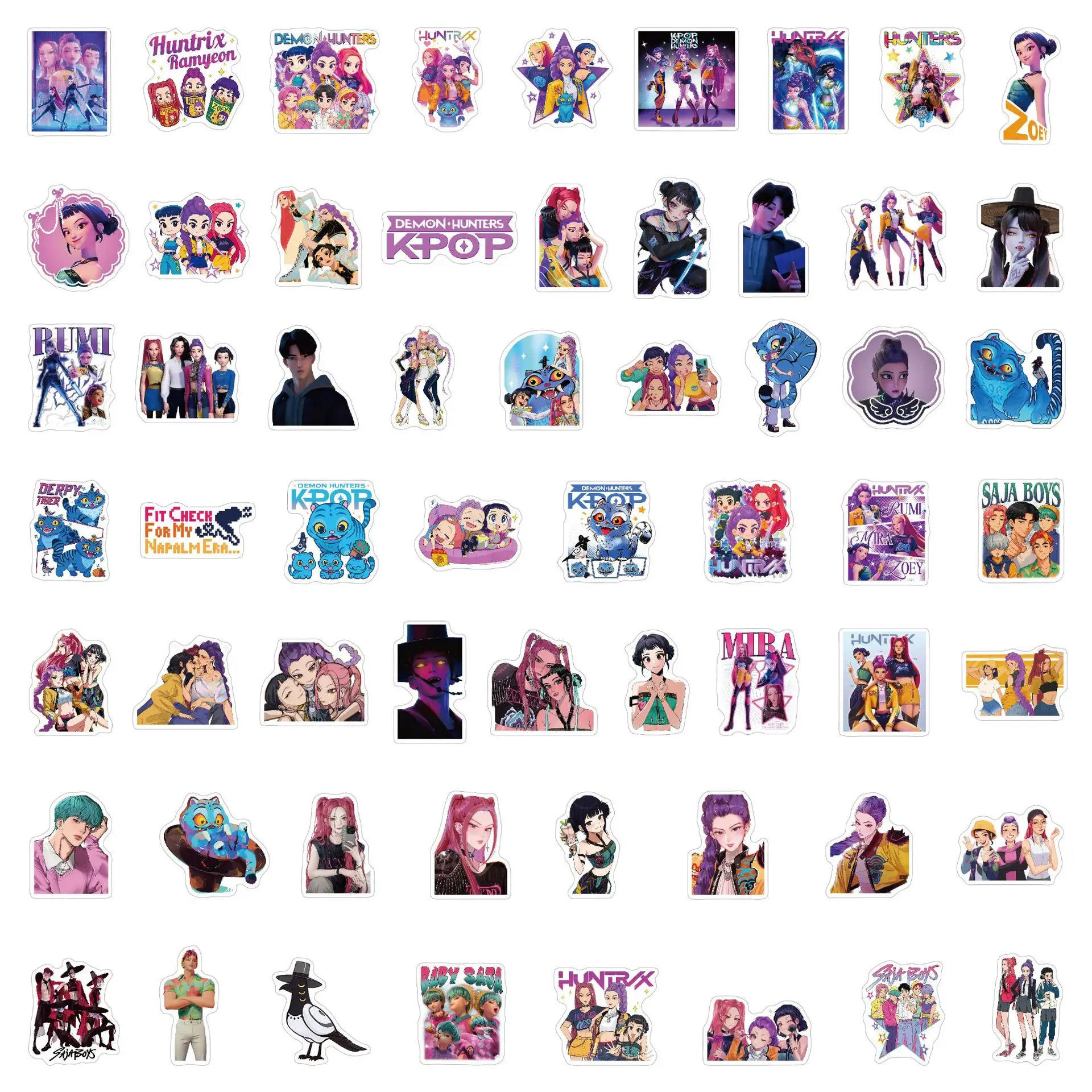 60Pcs Anime Girls Lumi Mila Zo - огляд і ціна Skateboard