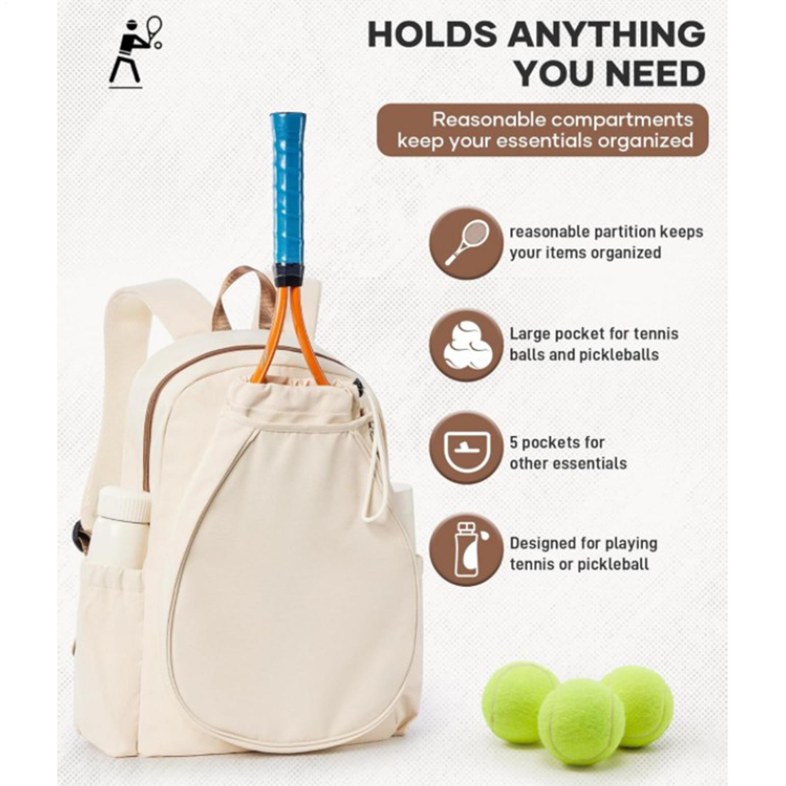 Pickleball Bags For Men Holds  - огляд і ціна Tennis Racket