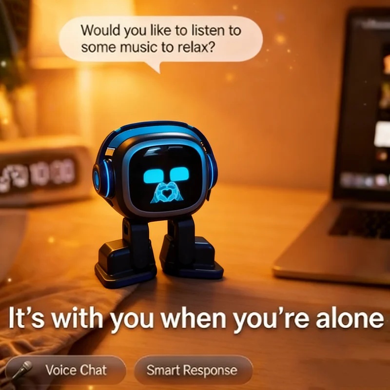 New EMO AI Robot Interactive D - огляд і ціна Skateboard