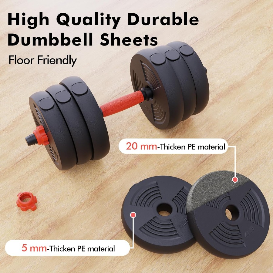 Adjustable Dumbbells Set, 60LB - огляд і ціна Dumbbell Set